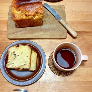 りんごと酒粕のケーキ